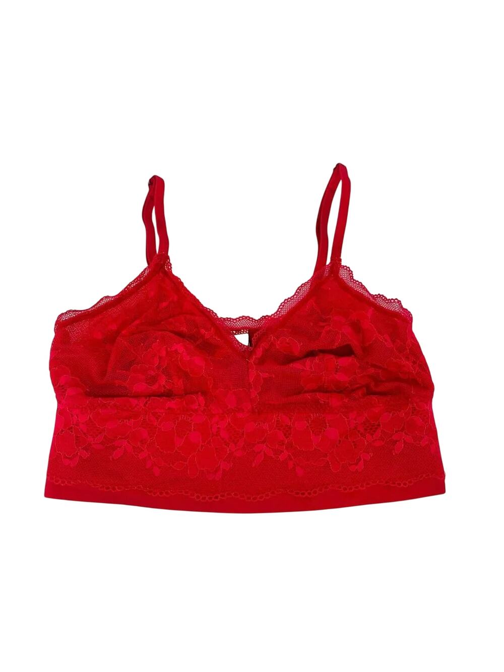 Victoria's Secret Bralette Red Wire Free Soft Band Xsmall